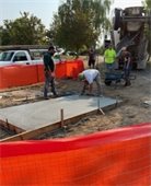 digging art installation