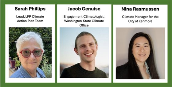 Panelists at the LFP Climate Conversations