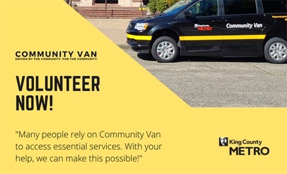 Photo of the community van