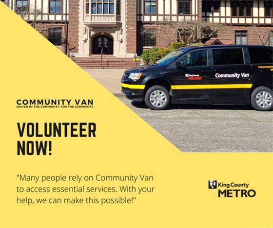 KC Metro Community Van, volunteer now