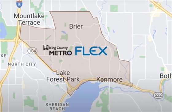 northshore metro flex map