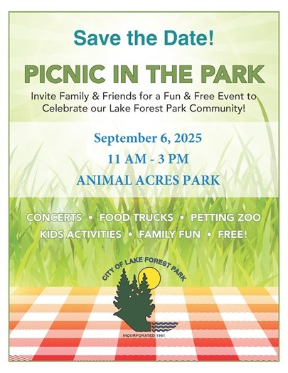 picnic in the park flyer