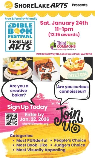 poster for edible book festival 