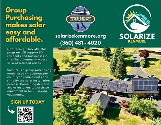 Solarize Kenmore brochure page 1