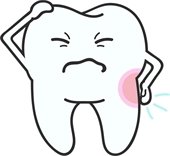 tooth in pain