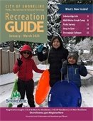 Cover of Shoreline recreation guide - family playing in snow