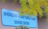 senior center sign