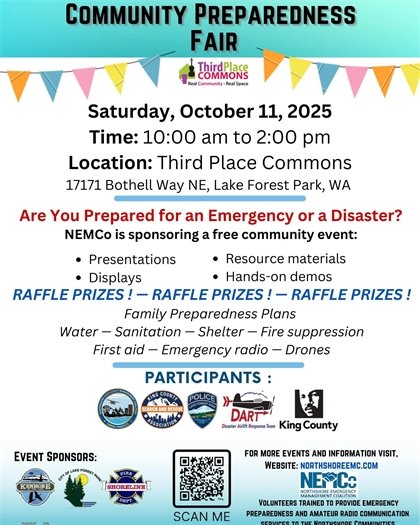 Emergency Preparedness Fair Flyer