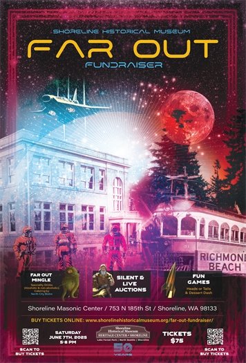 Far Out Fundraise Flyer